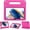 Pink, variant on SUPNICE Kids Case for Samsung Galaxy Tab A8 10.5 2022, Shockproof Convertible Handle Stand Kids Case for Samsung Galaxy Tab A8 10.5 inch Tablet 2022 (SM-X200/X205/X207),Black