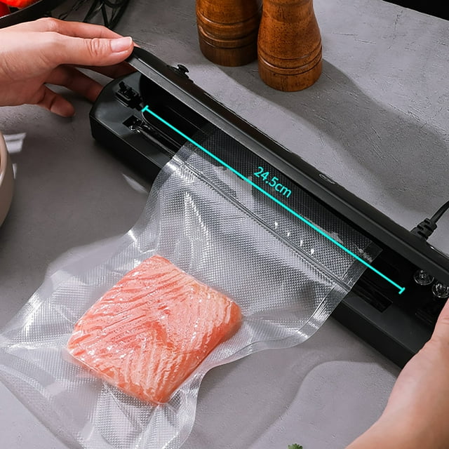 NANDIYNZHI Big Deals Vacuum Sealer Machine With Powerful Suctiondry/Moist One Automatic Food Sealer Machine For Food Storage And Air Sealer Machine With 10 Vacuum Seal Bags Black
