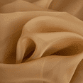 thumbnail image 2 of Plume D' Home Sheer Curtain 2 Panels of (55" W × 84" L) Rod Pocket Solid Sheer (Gold), 2 of 2