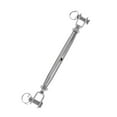 thumbnail image 2 of Stainless Steel Closed Body Turnbuckle Jaw Wire Rope Fork Rigging Screw Rigging Screw M8, 2 of 9