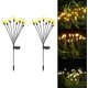 thumbnail image 1 of 2 PCS Decorative Solar Garden Lights, 8 LED Outdoor Solar Lamp Fireflies, Solar Charge, Yard Decorations, Waterproof Patio, Lawn and Garden Light, 1 of 5