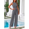 thumbnail image 3 of Conjunto Coordinado PRETTYGARDEN Top Corto y Pantalones de Pierna Ancha XL, 3 of 8