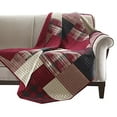 thumbnail image 1 of Woolrich WR50-1785 Jeté Matelassé Coucher de Soleil 50x70 Pouces Rouge, 50x70 Pouces, 1 of 4