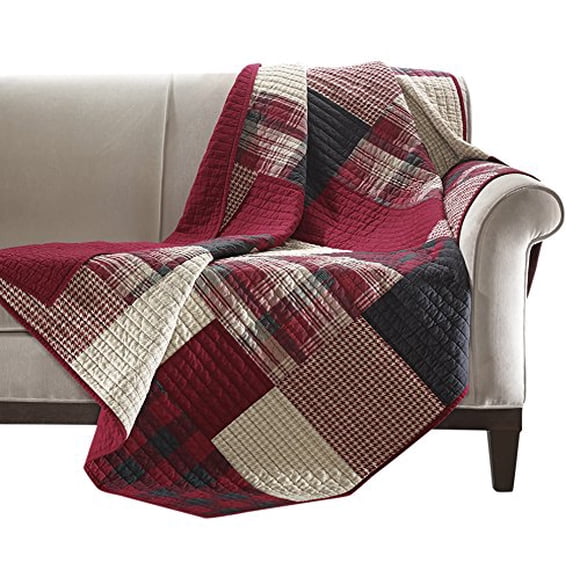 Woolrich WR50-1785 Sunset Quilted Throw 50x70" Red,50x70"