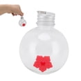 thumbnail image 4 of Hanging Hummingbird Feeder, Transparent Birds Feeding Jar Portable Flower Port  For Garden, 4 of 8