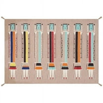 Pasargad Home Tuscany Collection Reversible Wool Mocha Area Rug- 3' 2'' X 4'11''