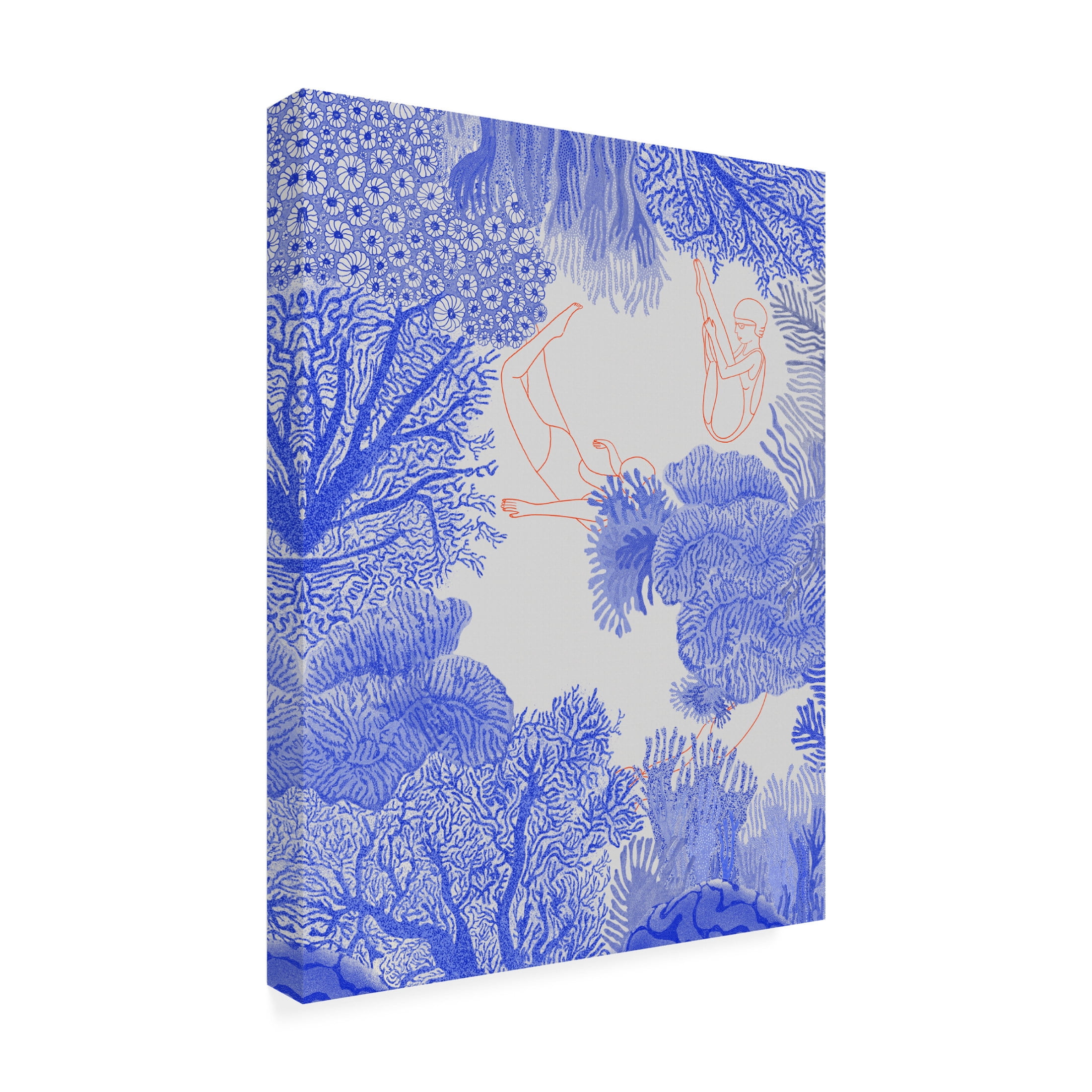 Trademark Fine Art Jota de jai Underwater Canvas Wall Art
