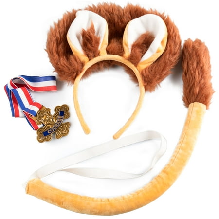 Kids Cowardly Lion Accessory Kit - Wizard of Oz Halloween Lion Costume