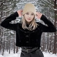 thumbnail image 6 of TELOLY Beanies Hats Men,Versatile Knit Hat Mens Beanie,Effortless Everyday Style Hats for Men,Beige, 6 of 6