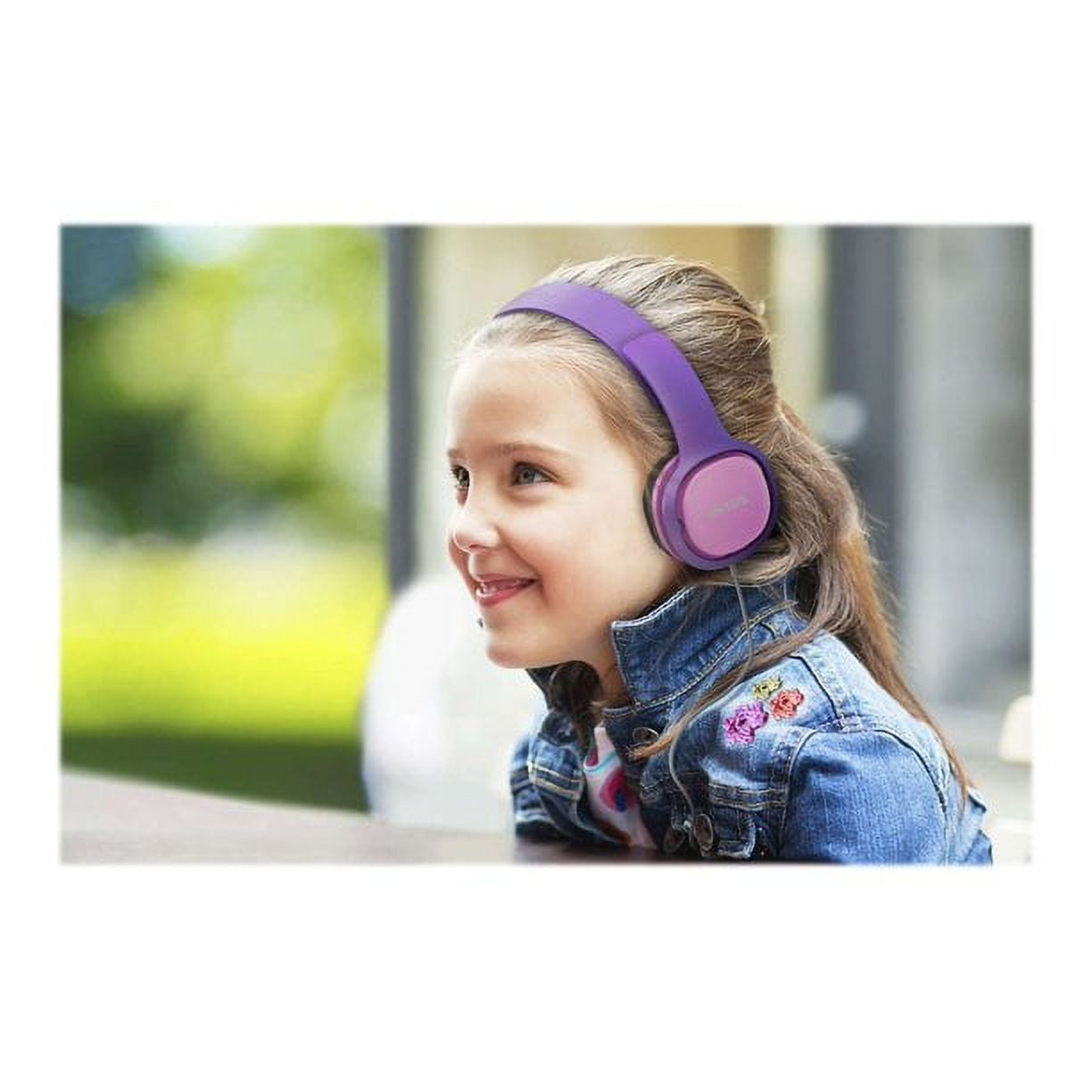 Philips SHK2000PK Kids Wired Headphones - Pink (New)