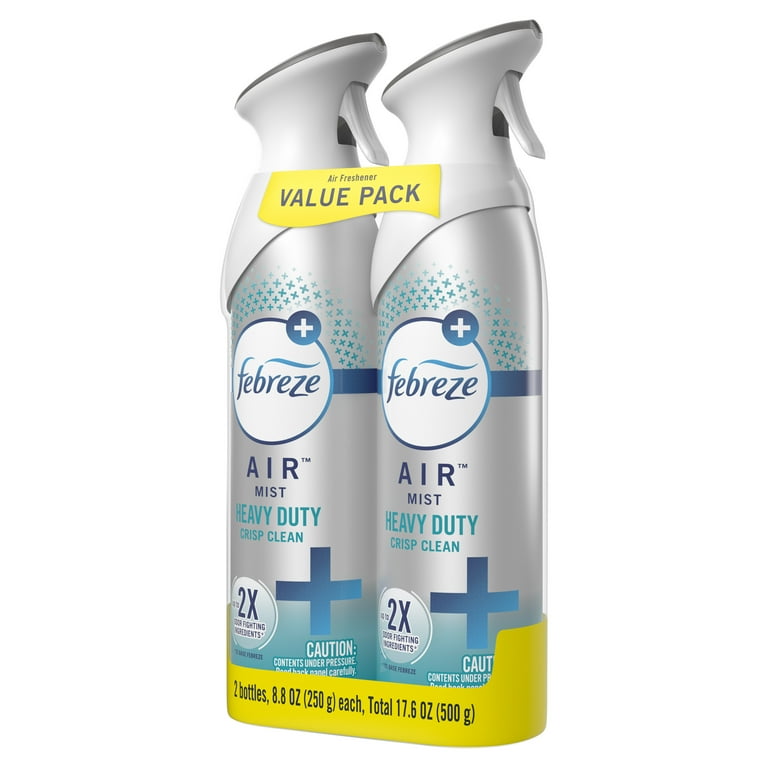 AIR, Crisp Clean, 8.8 oz Aerosol Spray, 2/Pack AIR, Crisp Clean, 8.8 oz Aerosol Spray, 2/Pack