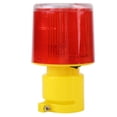 thumbnail image 2 of NATEFEMIN Solar-Charged LED Warning Light for Road Safety Automatic Flashing, Visible Range 500-1000m, Red Light, 2 of 10