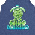 thumbnail image 3 of Instant Message - Cabo Mexico Sea Turtle  - Toddler & Youth Girls A-line Dress, 3 of 6