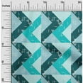 thumbnail image 1 of oneOone Georgette Viscose Fabric Line|Chevron & Triangle Geometric Print Sewing Fabric BTY 42 Inches Wide, 1 of 4