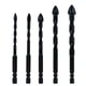 thumbnail image 1 of Wear-resistant 5 PC Set Hexagon Handle Crucifix for Triangle Drill Long Sturdy Wear-resistant Twist Drill Set Smooth Ch, 1 of 4