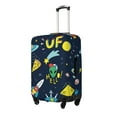 thumbnail image 2 of Balery Luggage Cover Funny Spaceships Print Suitcase Covers for Luggage Elastic Washable Suitcase Protector Fits 18-32 Inch Luggage-Medium, 2 of 9