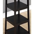 thumbnail image 3 of Vassen Coat Rack w/ 3-Tier Storage Shelves in Black Finish, 3 of 6