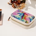 thumbnail image 7 of Rainbow Unicorn Velvet Earring Organizer Jewelry Box with Removable Compartment - Portable Velvet Jewelry Organizer - Gift-ready Jewelry Boxes, 7 of 7