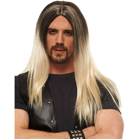 Hombre Blonde With Black Roots Wig Walmart Com