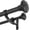 Matte Black, variant on Double Curtain Rods, 36-72inch Telescoping Drapery Rods 1Inch Diameter Large Rod 5/8inch Small Rod with URN Finials Window Treatment Finish, Warm Gold