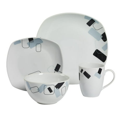 Tabletops Gallery Dean 16 Piece Dinnerware Set, Service for 4 ... Tabletops Gallery Dean 16 Piece Dinnerware Set, Service for 4 ...