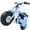 Blue, variant on Tcdjtc 99cc Gas Powered Mini Dirt Bike, 21MPH Off-Road Motorcycle for Kids and Adults, Dual Disc Brakes, Rear Suspension, As Gifts for Kids, Halloween Gift, Christmas Gift