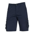 thumbnail image 4 of Fheaev Cargo Shorts For Men Men's Workwear Shorts Slim Multi Pocket Zipper Straight Leg Five Piece Pants Shorts, 4 of 5