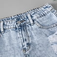 thumbnail image 6 of LNMQLPDBS Cartwheel Shorts for Girls Y2k Shorts Straight Jeans Clothes for 12-14 Girl Shorts Size 10-12 Exercise Shorts Black Volleyball Shorts, Light Blue 13-14 Years, 6 of 8