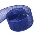 thumbnail image 1 of Papillon Ribbon & Bow R096905-38-0370-50YD 1.5 in. 50 Yards Evergrain Ribbon- Navy, 1 of 1