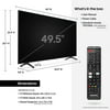 SAMSUNG 50" Class 4K Crystal UHD (2160P) LED Smart TV with HDR UN50TU7000
