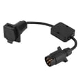 thumbnail image 3 of Herwey Trailer Connector Light Cable Converter European 7‑Pin To American 7 Way Plug, 3 of 8