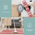 thumbnail image 6 of Red and White Christmas Pattern Kitchen Rugs Sets Of 3,Kitchen Runner Rugs Non Skid Washable,Decorative Kitchen Floor Mats for Kitchen,Sink,Laundry,17"x30"+ 17"x47" + 17"x59", 6 of 6
