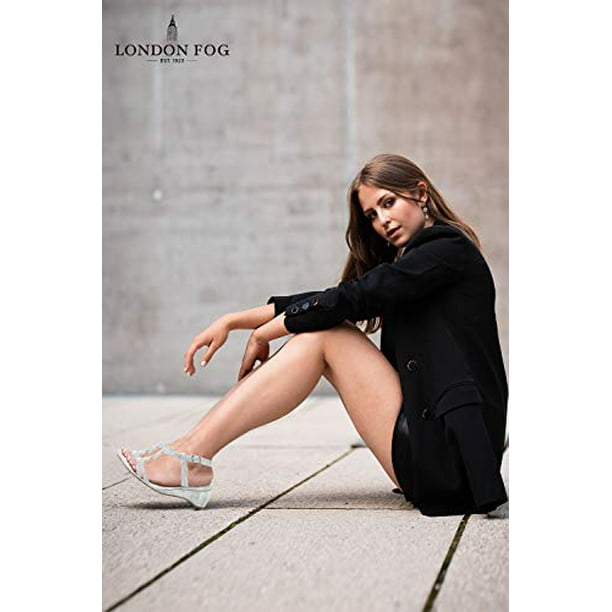 London fog clearance macey demi wedge