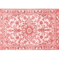 thumbnail image 1 of Ahgly Company Indoor Rectangle Medallion Red Traditional Area Rugs, 6' x 9', 1 of 4