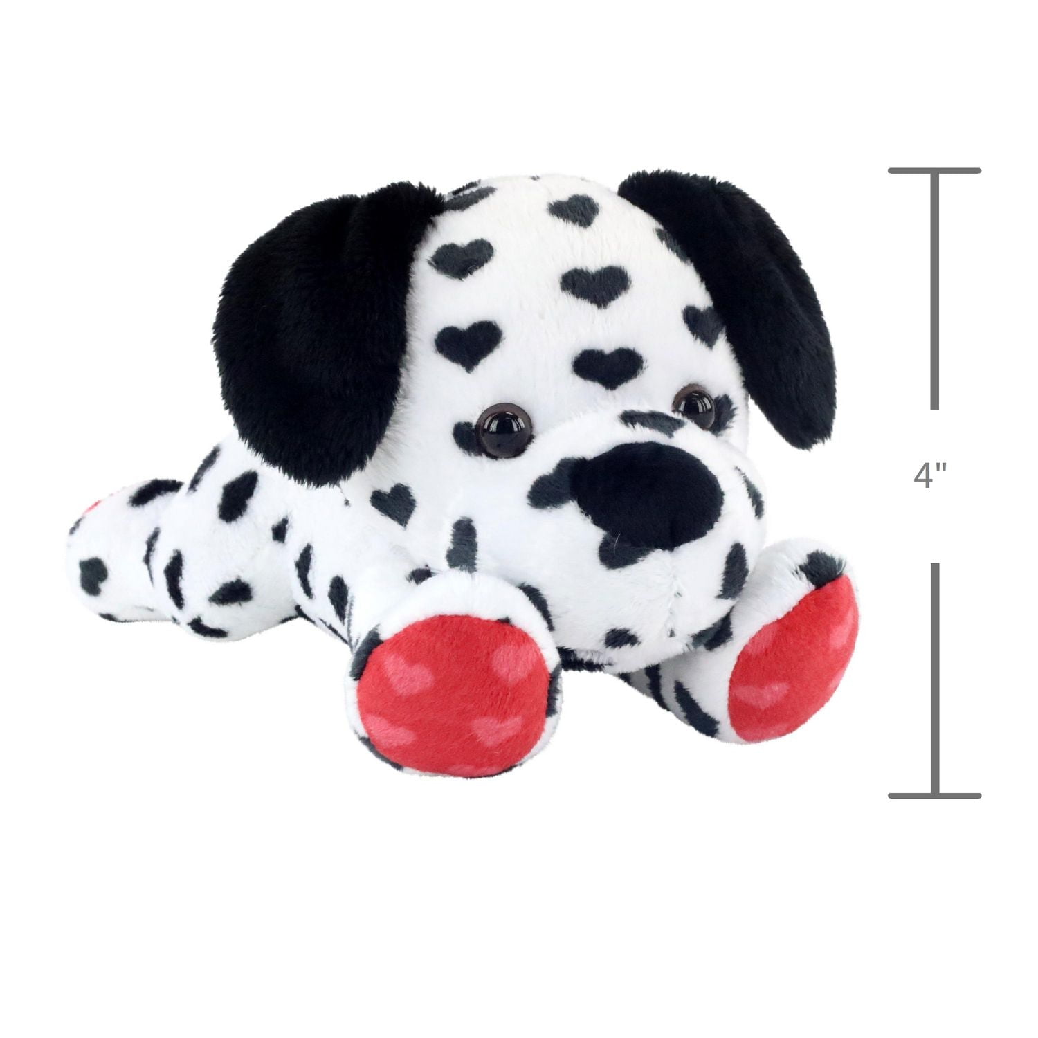 Way To Celebrate Valentine’s Day Boss Dog Plush Toy, Dalmatian <br> 