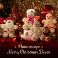 thumbnail image 5 of Phantoscope Christmas Series Decorative Chef Gingerbread Man Polyester Decorative Pillow,beige,20 x 13.5 inch, 5 of 5