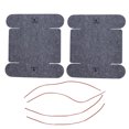 thumbnail image 2 of Cesta organizadora de fieltro plegable cesta de almacenamiento para encimera de cosméticos para maquillaje Caddy cuidado facial baño ropa 2 uds ANGGREK Otros, 2 of 8
