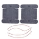thumbnail image 2 of Compartimiento de Almacenamiento Plegable de 2 Piezas Canasta de Almacenamiento de Fieltro Canasta de Almacenamiento de Tela Resistente Plegable con Cuerda Para Organizar el ANGGREK Otros, 2 of 8