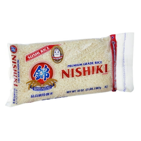(4 Pack) Nishiki Premium Grade Sushi Rice, 32 oz