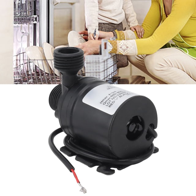 Mini Water Pump DC 24V Booster Water Pump Mini Circulating Submersible Pump Low Noise IP68 Leakage Proof Mini Water Pump For Small Fish