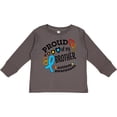 thumbnail image 3 of Inktastic Proud of My Brother Autism Awareness Boys or Girls Long Sleeve Toddler T-Shirt, 3 of 5