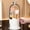 White, variant on Makeup Brush Holder with Lid, 360° Rotating Countertop Brushes Organizer, Clear Dustproof Cosmetics Display Case for Vanity Desk Bathroom, Pink