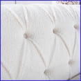 thumbnail image 2 of Chesterfield Style Teddy Velvet 3-Seater Living Room Sofa - Solid Wood Frame & Easy-Clean Legs, 2 of 11