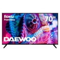 thumbnail image 1 of Daewoo Pantalla Televisión Smart TV 70 Pulgadas LED 4K UHD Roku Frameless Dolby Audio 4 HDMI 2 USB 1 AV DAW70UR, 1 of 8