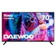 thumbnail image 1 of Daewoo Pantalla Televisión Smart TV 70 Pulgadas LED 4K UHD Roku Frameless Dolby Audio 4 HDMI 2 USB 1 AV DAW70UR, 1 of 8