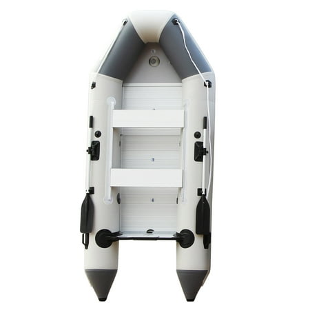 Tek Motion Premium PVC Recreational Fishing Inflatable Boat Dinghy 9.8 Ft Pneumatic Portable