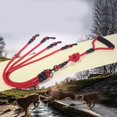 thumbnail image 4 of unidad (rojo) para pasear a su mascota, sin enredos, correa para perro con suave, 4 of 4