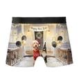 thumbnail image 2 of Happy New Year 2026 Goldendoodle Santa Gnome Holiday Party Snow All Over Print Boxer Briefs Underwear for Men Dad Doodle Dog Lover Gifts Idea - 13019, 2 of 6