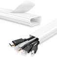 thumbnail image 1 of Cord Hider YCLYC para TV montado en la pared de 39 pulgadas con cable 3XL13 pulgadas, 1 of 8
