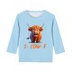 thumbnail image 4 of Cowsor Girls Sweatshirts Kids Cute Graphic Crewneck Pullover Tops Xmas Long Sleeve Holiday Shirts, 4 of 4
